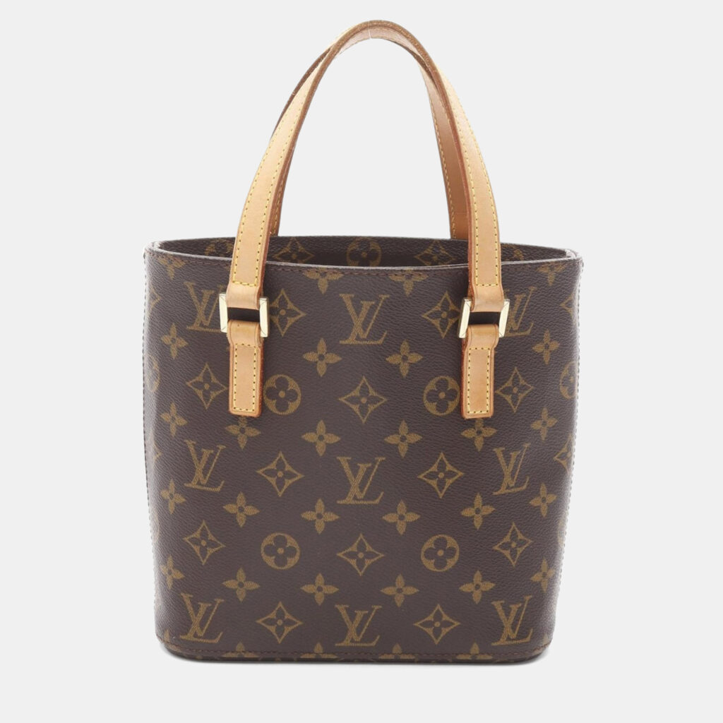 Louis Vuitton Vavin Pm Hand Tote Bag Monogram Canvas Leather Brown Louis Vuitton Vavin Pm Hand Tote Bag Monogram Canvas Leather Brown