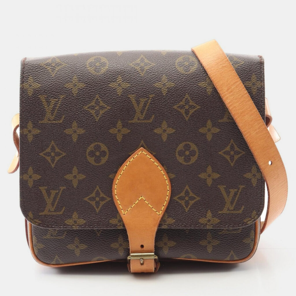 Louis Vuitton Cartouchiere Mm Crossbody Shoulder Bag Monogram Louis Vuitton Cartouchiere Mm Crossbody Shoulder Bag Monogram