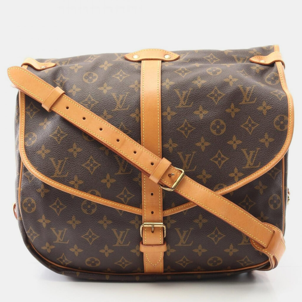 Louis Vuitton Samuel 35 Crossbody Shoulder Bag Monogram Canvas