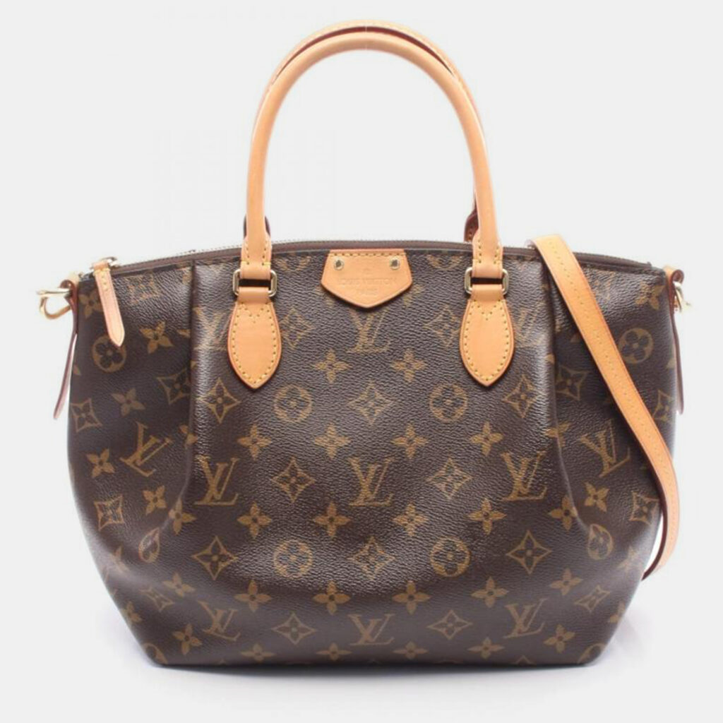 Louis Vuitton Turenne PM Brown Monogram Canvas Handbag Louis Vuitton Turenne PM Brown Monogram Canvas Handbag