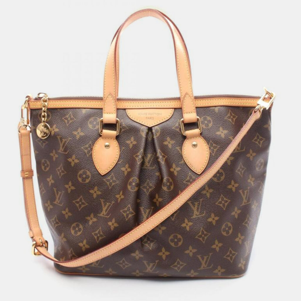 Louis Vuitton Palermo PM Brown Monogram Canvas Handbag