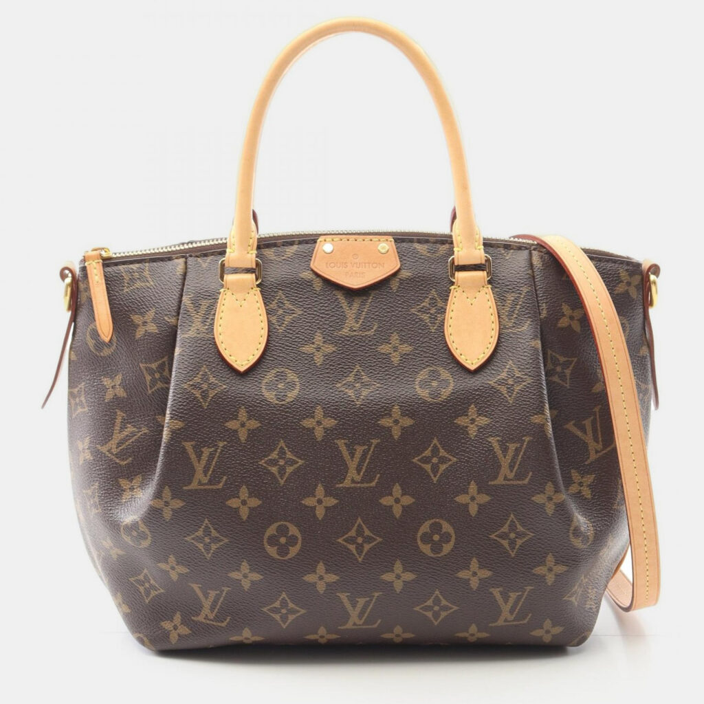 Louis Vuitton Turenne PM Brown Monogram Canvas Shoulder Handbag Louis Vuitton Turenne PM Brown Monogram Canvas Shoulder Handbag
