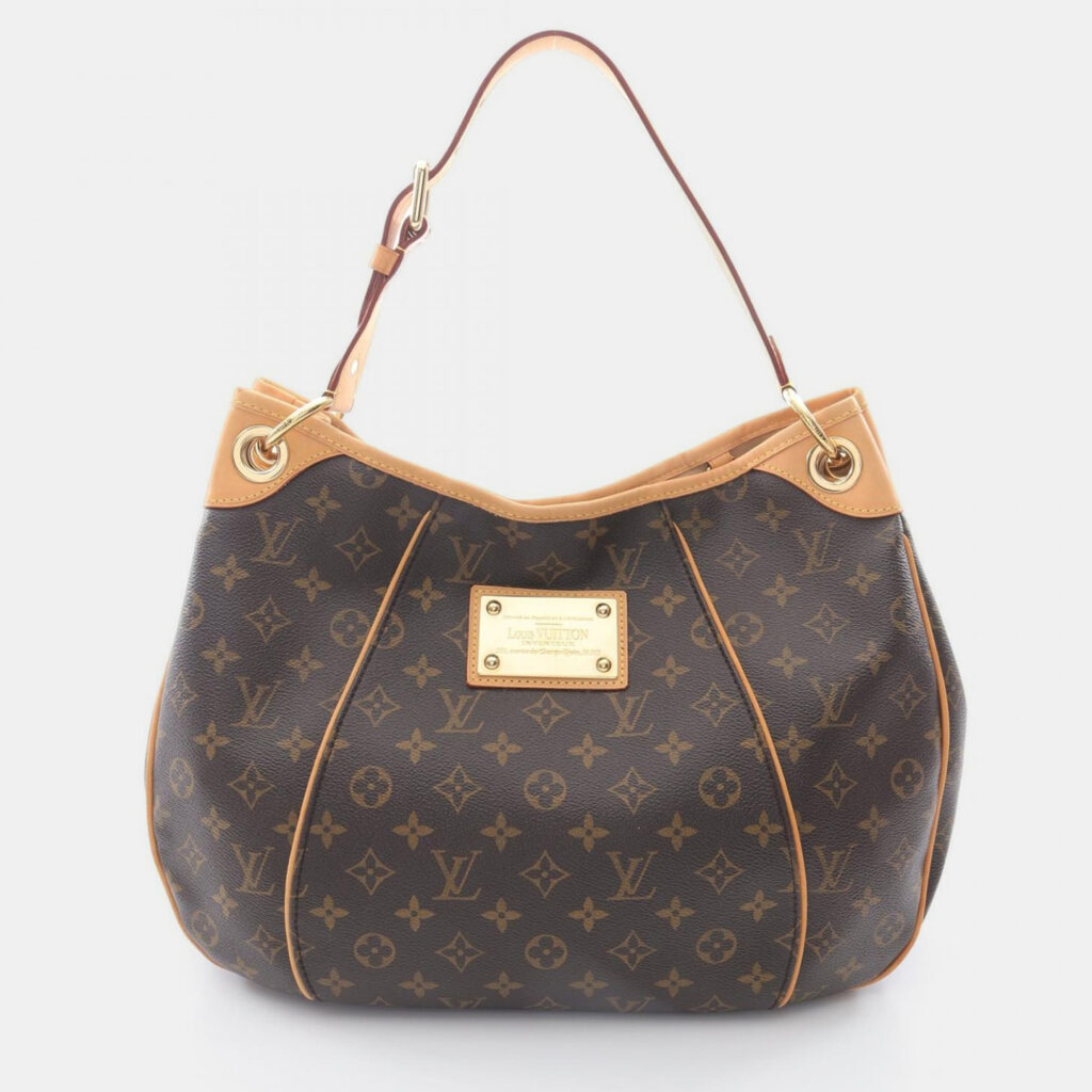 Louis Vuitton Galliera PM Brown Monogram Canvas Shoulder Bag Louis Vuitton Galliera PM Brown Monogram Canvas Shoulder Bag