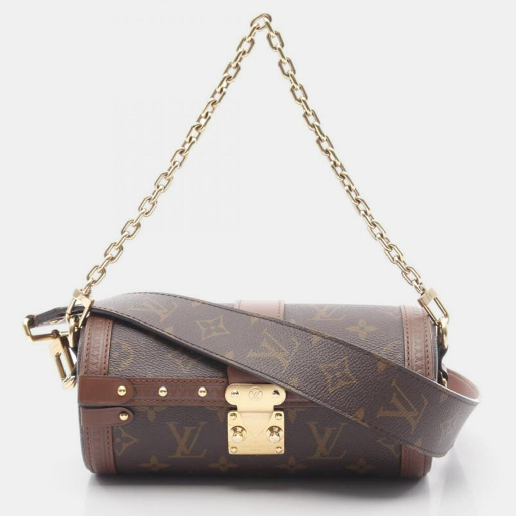Louis Vuitton Papillon Trunk Monogram Brown Shoulder Bag Louis Vuitton Papillon Trunk Monogram Brown Shoulder Bag