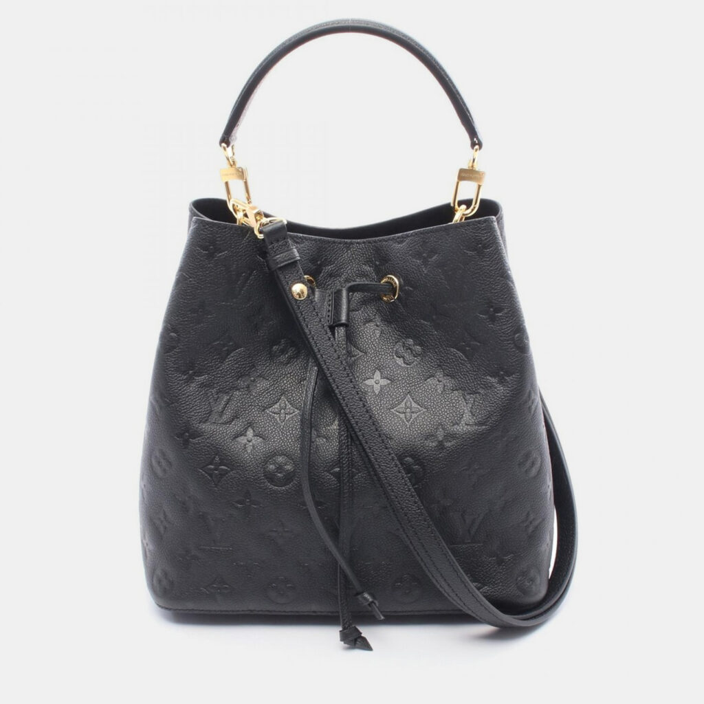 Louis Vuitton NéoNoé Monogram Empreinte Noir Shoulder Handbag Louis Vuitton NéoNoé Monogram Empreinte Noir Shoulder Handbag
