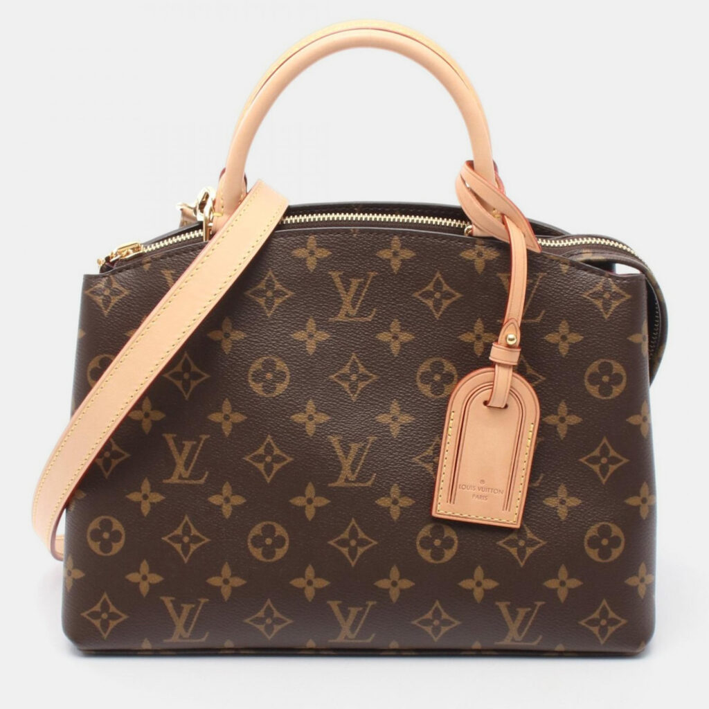 Louis Vuitton Petit Palais PM Brown Monogram Shoulder Bag Louis Vuitton Petit Palais PM Brown Monogram Shoulder Bag