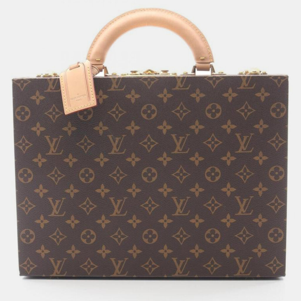 Louis Vuitton Boite Bijou Rose Ballerine Brown Monogram Bag