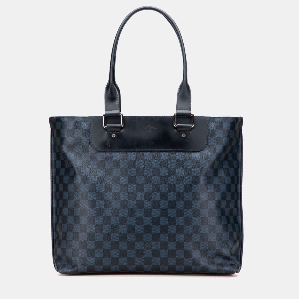 Louis Vuitton Blue Damier Cobalt Cabas Voyage Louis Vuitton Blue Damier Cobalt Cabas Voyage