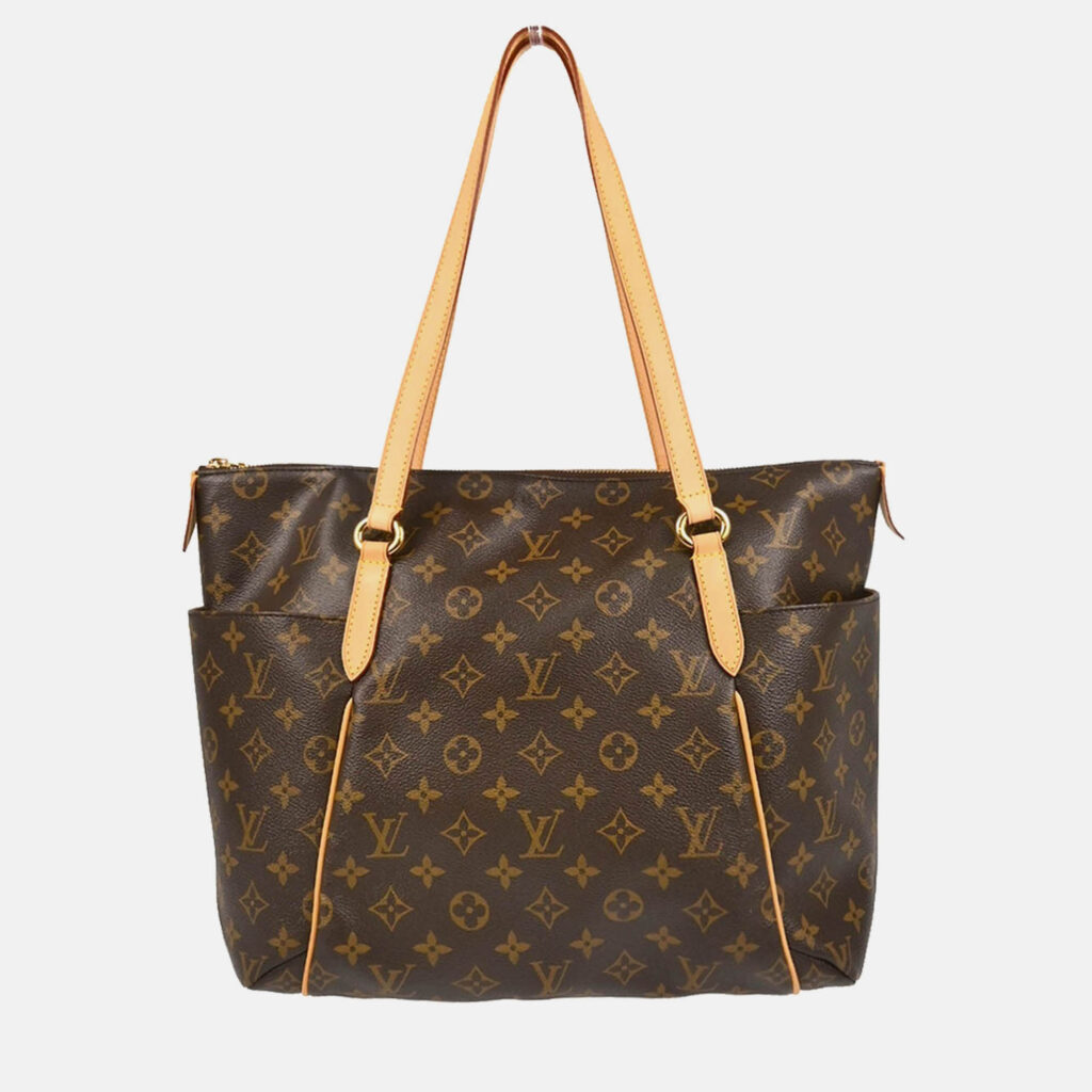 Louis Vuitton Totally MM Monogram Canvas Tote Bag Louis Vuitton Totally MM Monogram Canvas Tote Bag