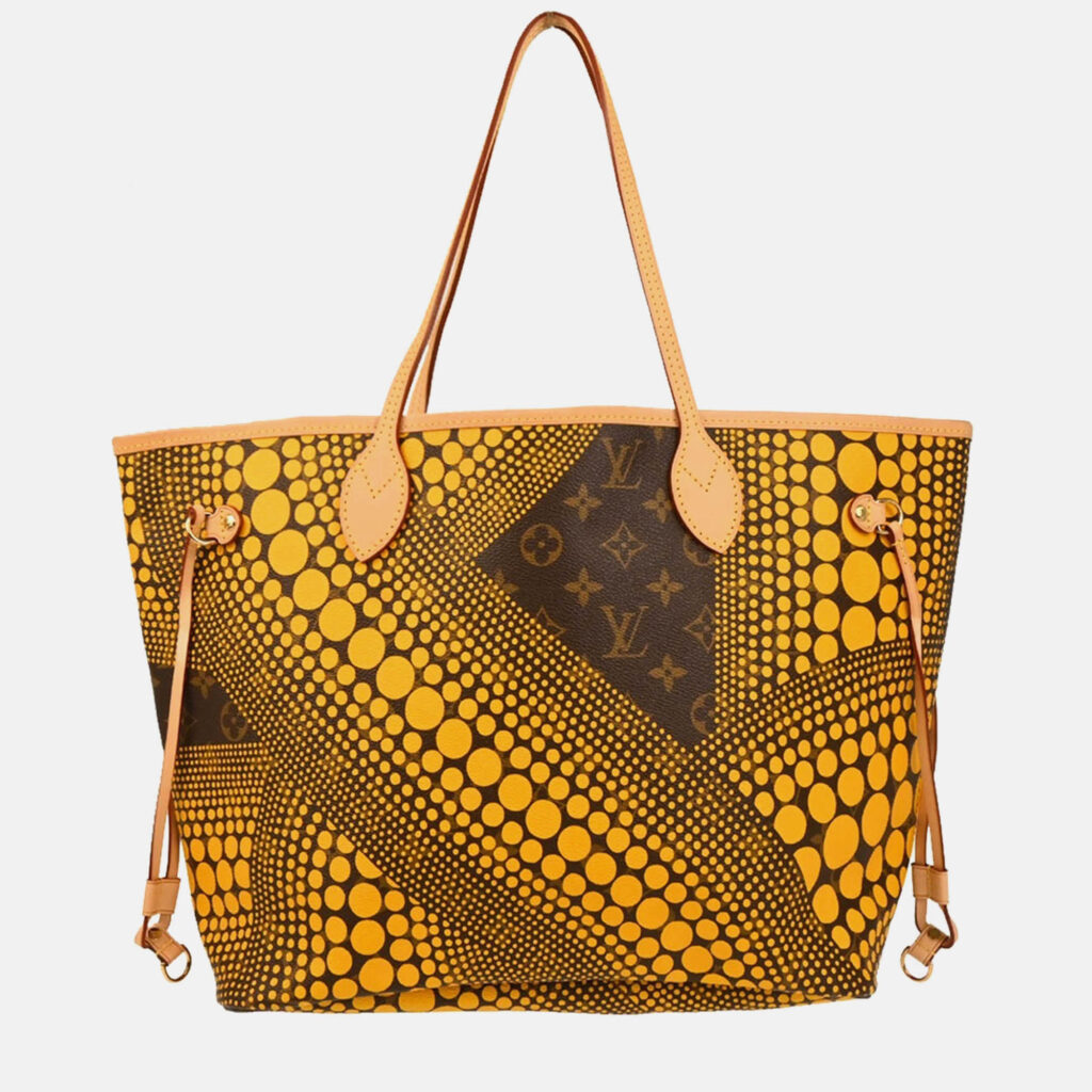 Louis Vuitton Neverfull MM Waves Jaune Monogram Canvas Tote Bag Louis Vuitton Neverfull MM Waves Jaune Monogram Canvas Tote Bag