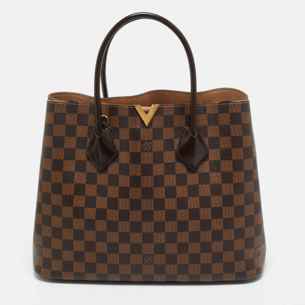 Louis Vuitton Damier Ebene Canvas Kensington V Bag Louis Vuitton Damier Ebene Canvas Kensington V Bag
