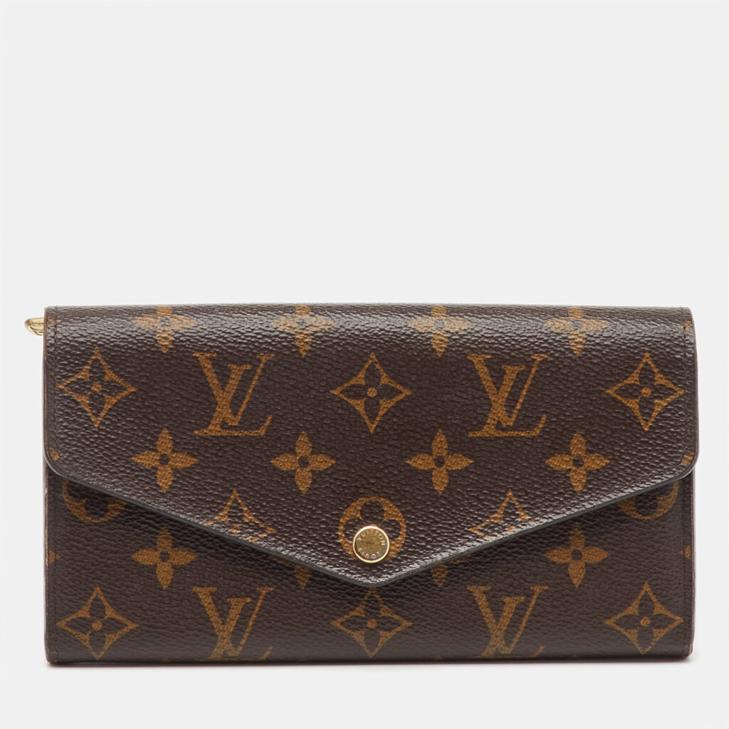 Louis Vuitton Monogram Canvas Sarah Wallet Louis Vuitton Monogram Canvas Sarah Wallet