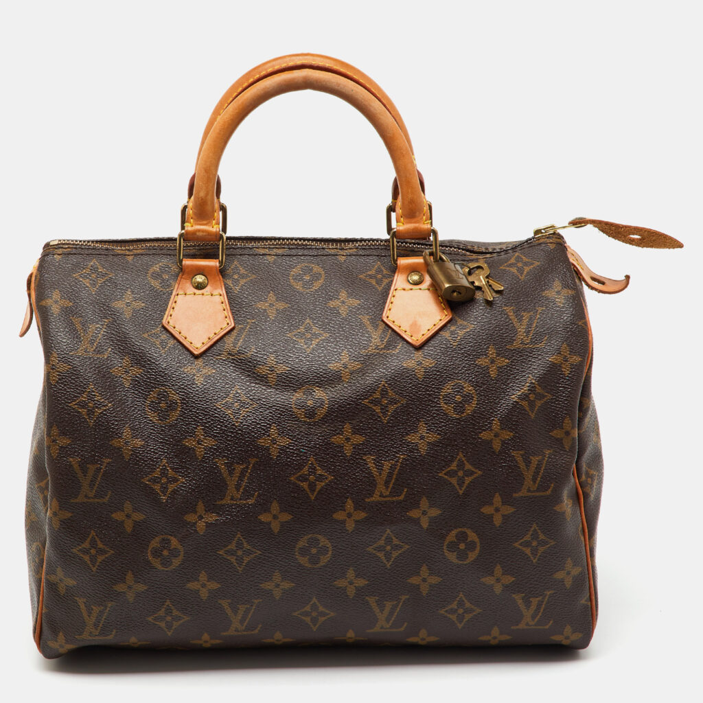 Louis Vuitton Monogram Canvas Speedy 30 Bag Louis Vuitton Monogram Canvas Speedy 30 Bag