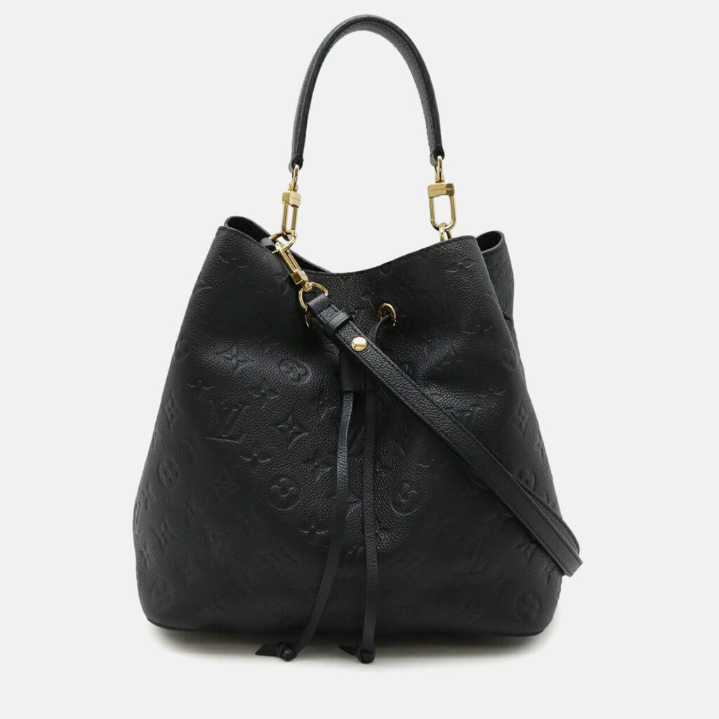 Louis Vuitton Neonoe BB Black Monogram Empreinte Leather Shoulder Bag