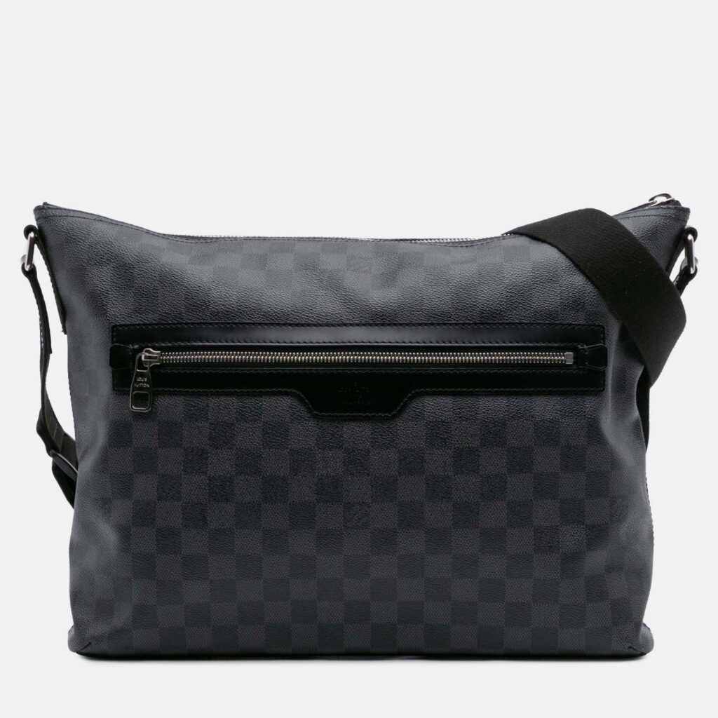 Louis Vuitton Black Damier Graphite Mick MM Bag Louis Vuitton Black Damier Graphite Mick MM Bag