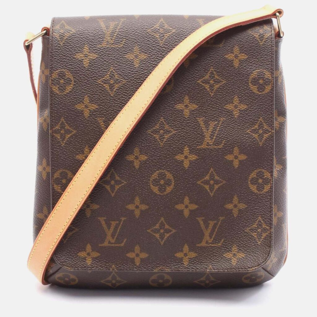 Louis Vuitton Musette Salsa Short Shoulder Bag M51258 Monogram Used Lv Brown Louis Vuitton Musette Salsa Short Shoulder Bag M51258 Monogram Used Lv Brown