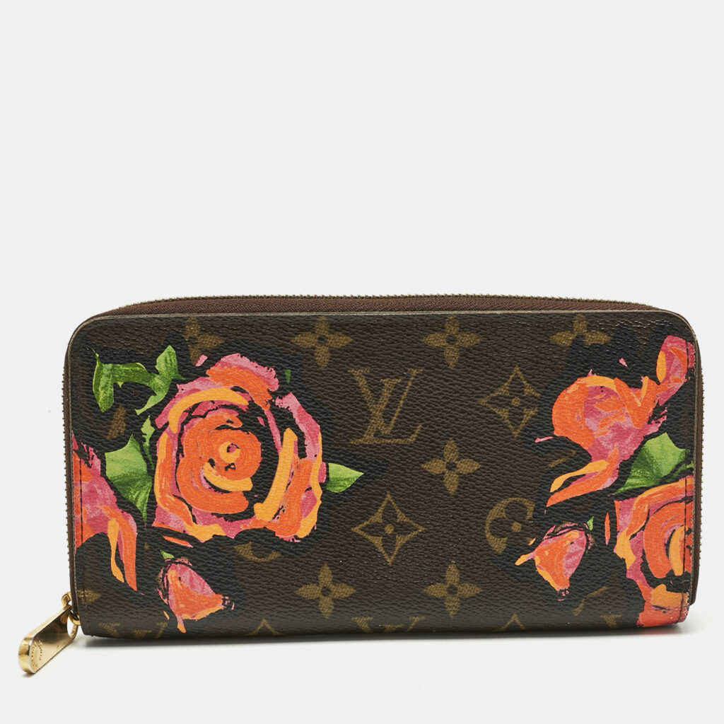 Louis Vuitton Monogram Roses Canvas Zippy Wallet Louis Vuitton Monogram Roses Canvas Zippy Wallet