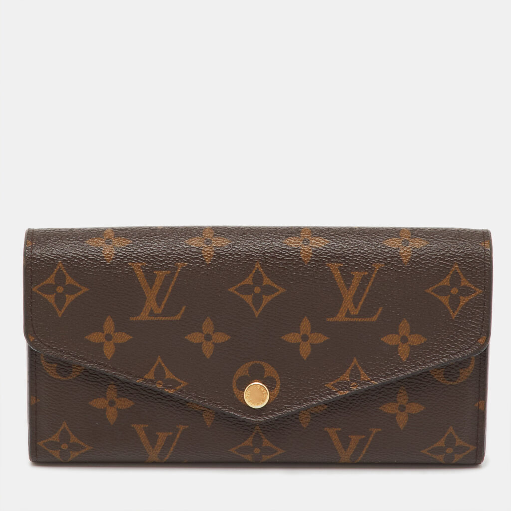 Louis Vuitton Monogram Canvas Sarah Wallet Louis Vuitton Monogram Canvas Sarah Wallet