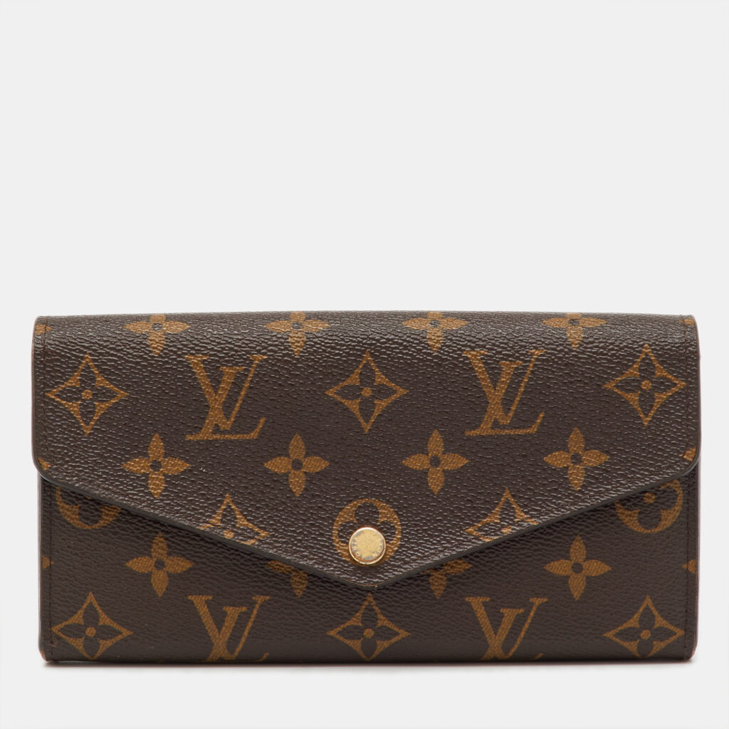 Louis Vuitton Monogram Canvas Sarah Wallet Louis Vuitton Monogram Canvas Sarah Wallet