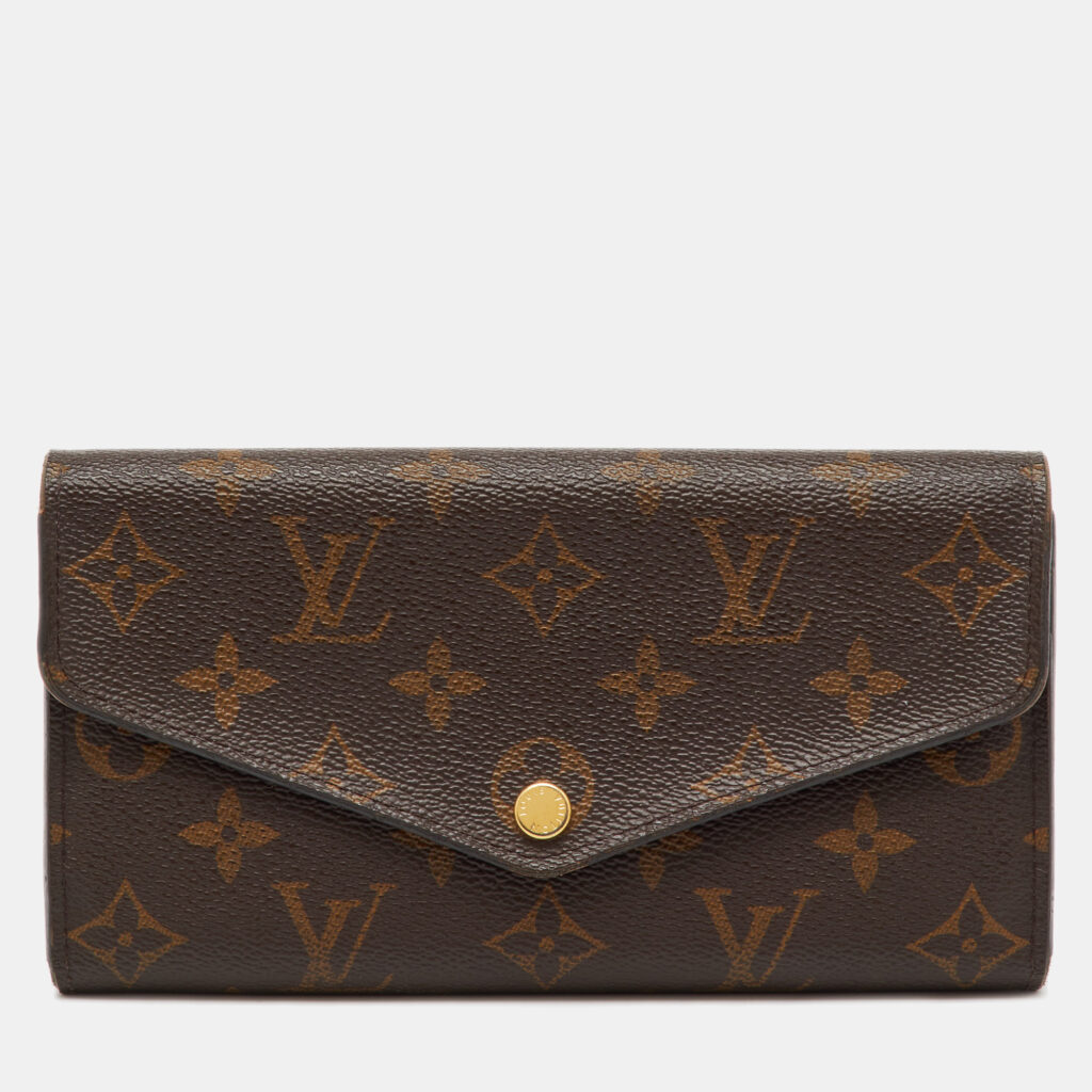 Louis Vuitton Monogram Canvas Sarah Wallet Louis Vuitton Monogram Canvas Sarah Wallet