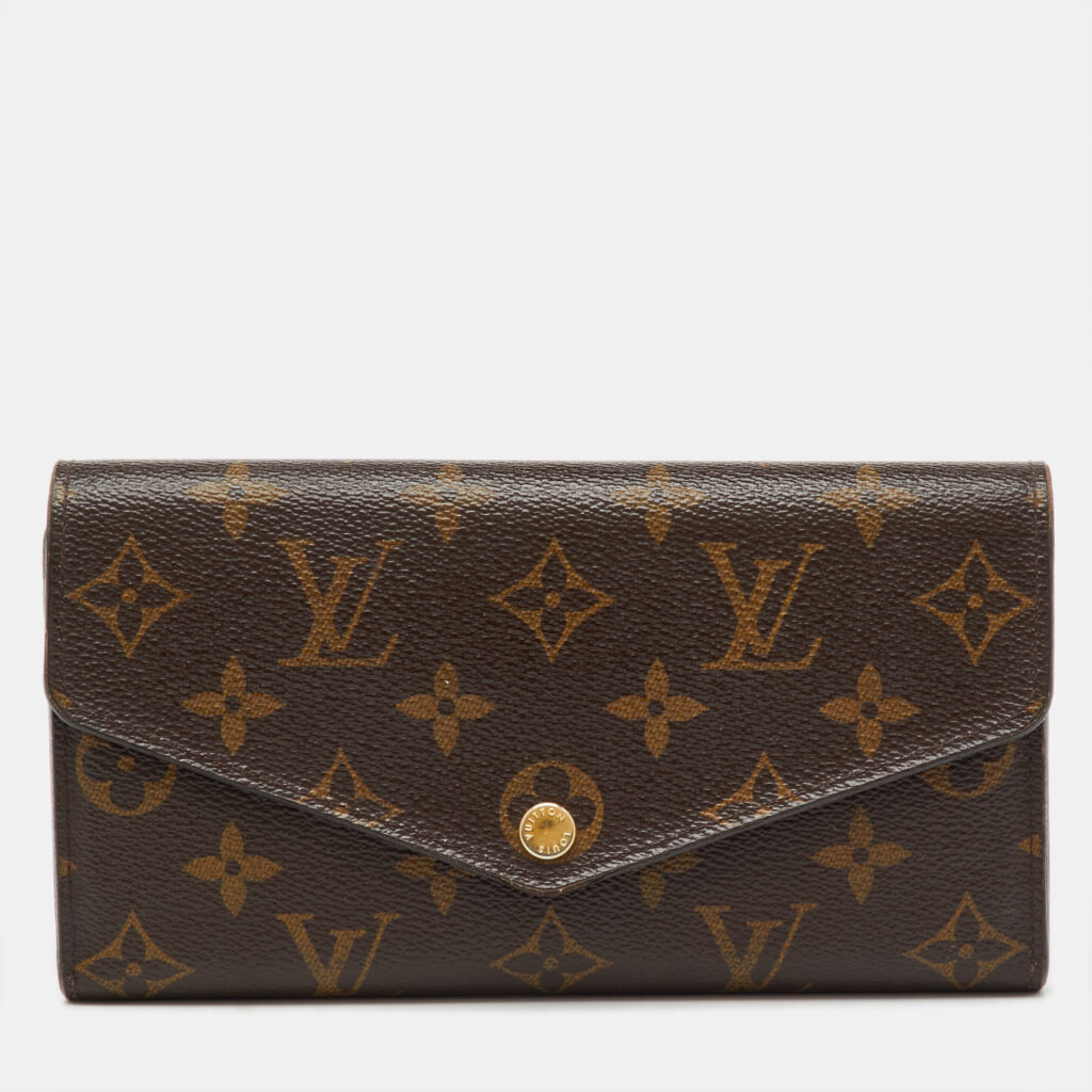 Louis Vuitton Monogram Canvas Sarah Wallet Louis Vuitton Monogram Canvas Sarah Wallet