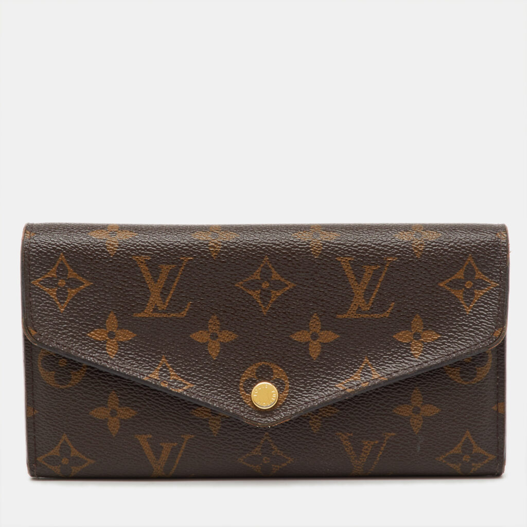 Louis Vuitton Monogram Canvas Sarah Wallet Louis Vuitton Monogram Canvas Sarah Wallet