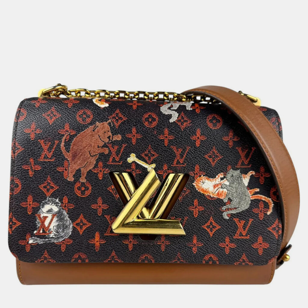Louis Vuitton Catogram Monogram Coated Canvas Shoulder Bag Louis Vuitton Catogram Monogram Coated Canvas Shoulder Bag