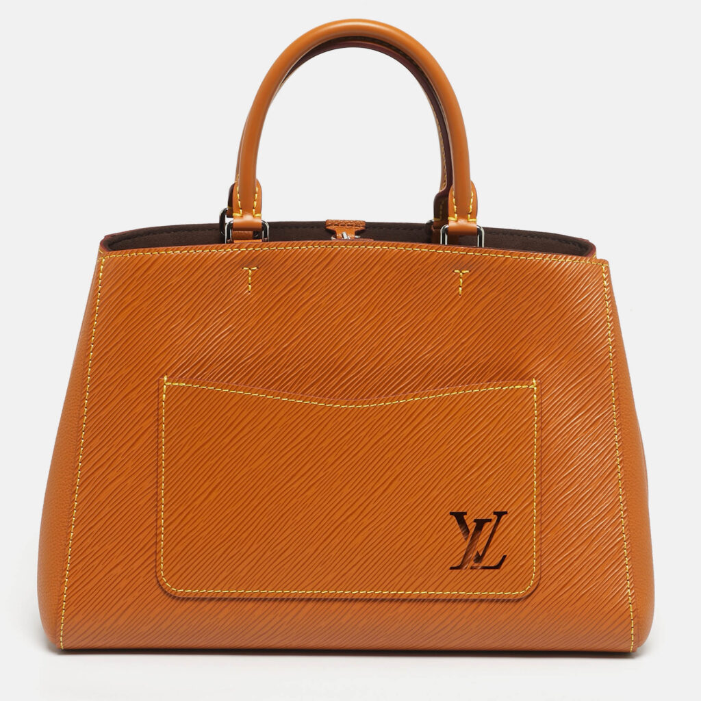 Louis Vuitton Gold Honey Epi Leather Maralle MM Bag Louis Vuitton Gold Honey Epi Leather Maralle MM Bag