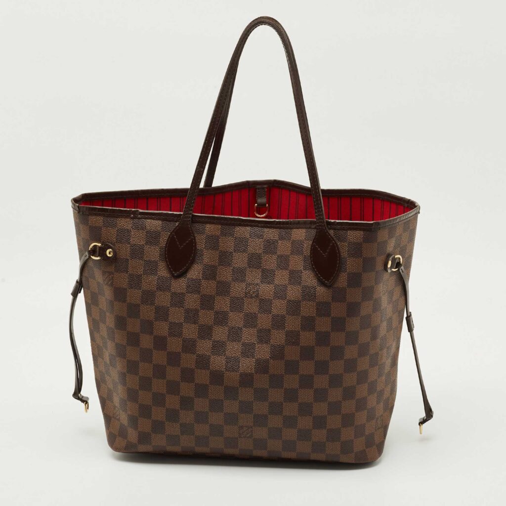 Louis Vuitton Damier Ebene Canvas Neverfull MM Bag Louis Vuitton Damier Ebene Canvas Neverfull MM Bag