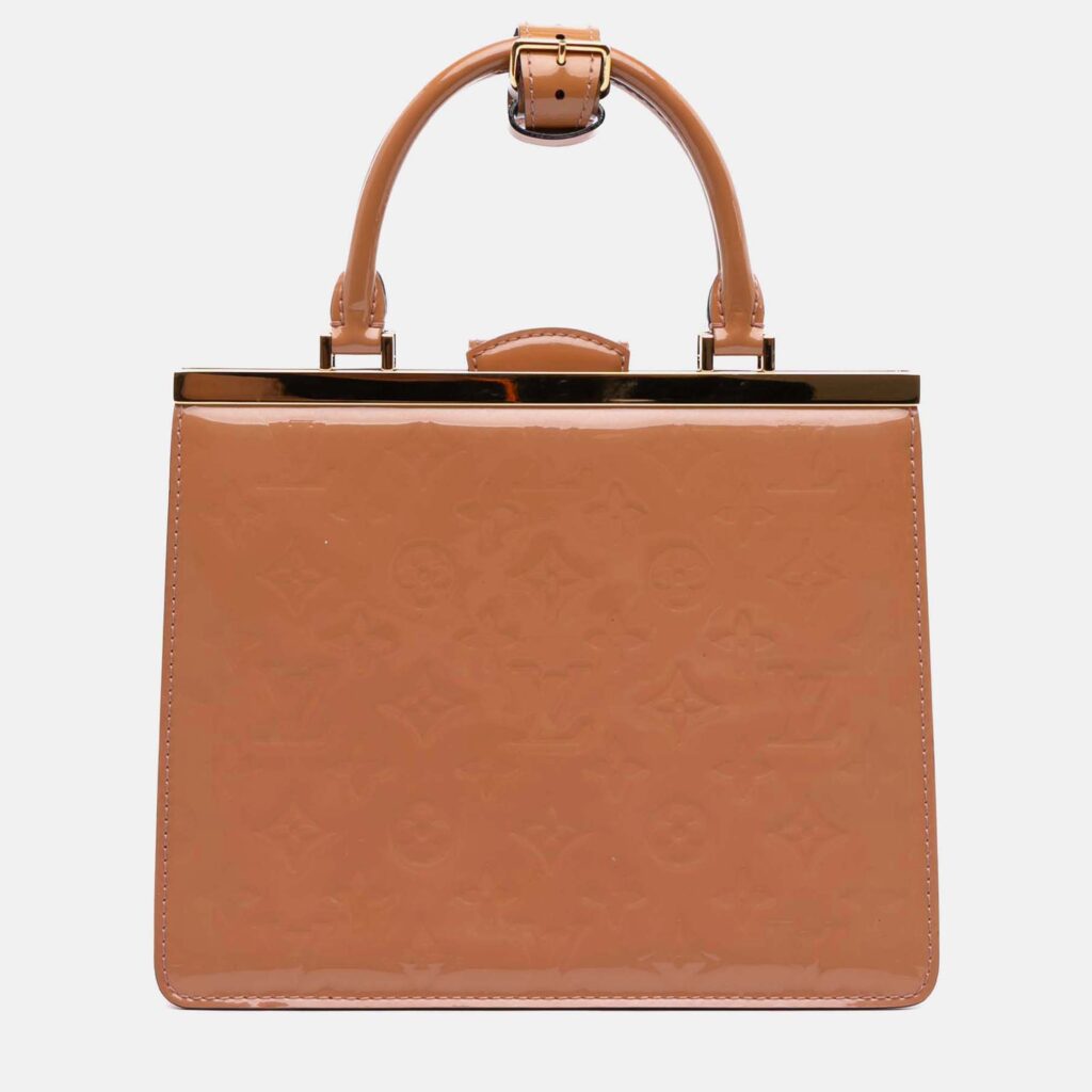 Louis Vuitton Brown Monogram Vernis Deesse PM Louis Vuitton Brown Monogram Vernis Deesse PM