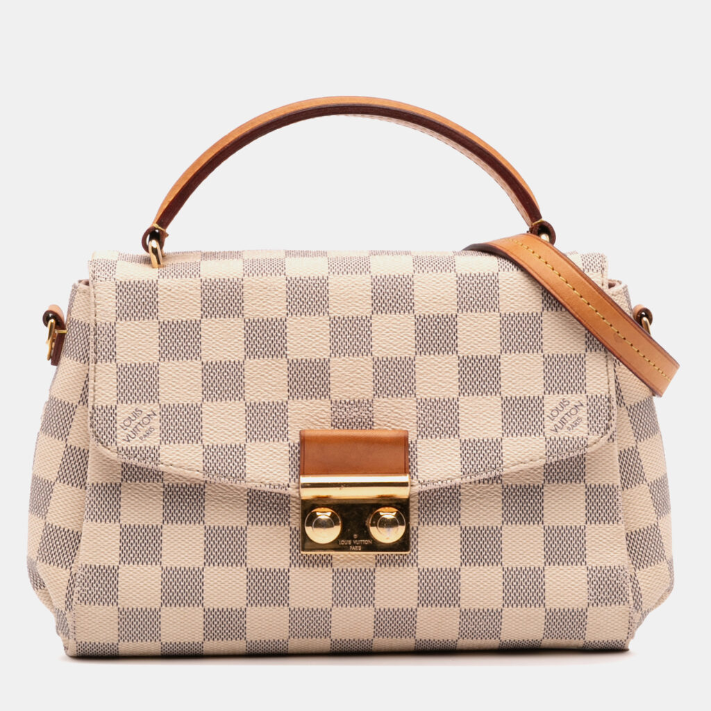 Louis Vuitton White Damier Azur Croisette Louis Vuitton White Damier Azur Croisette
