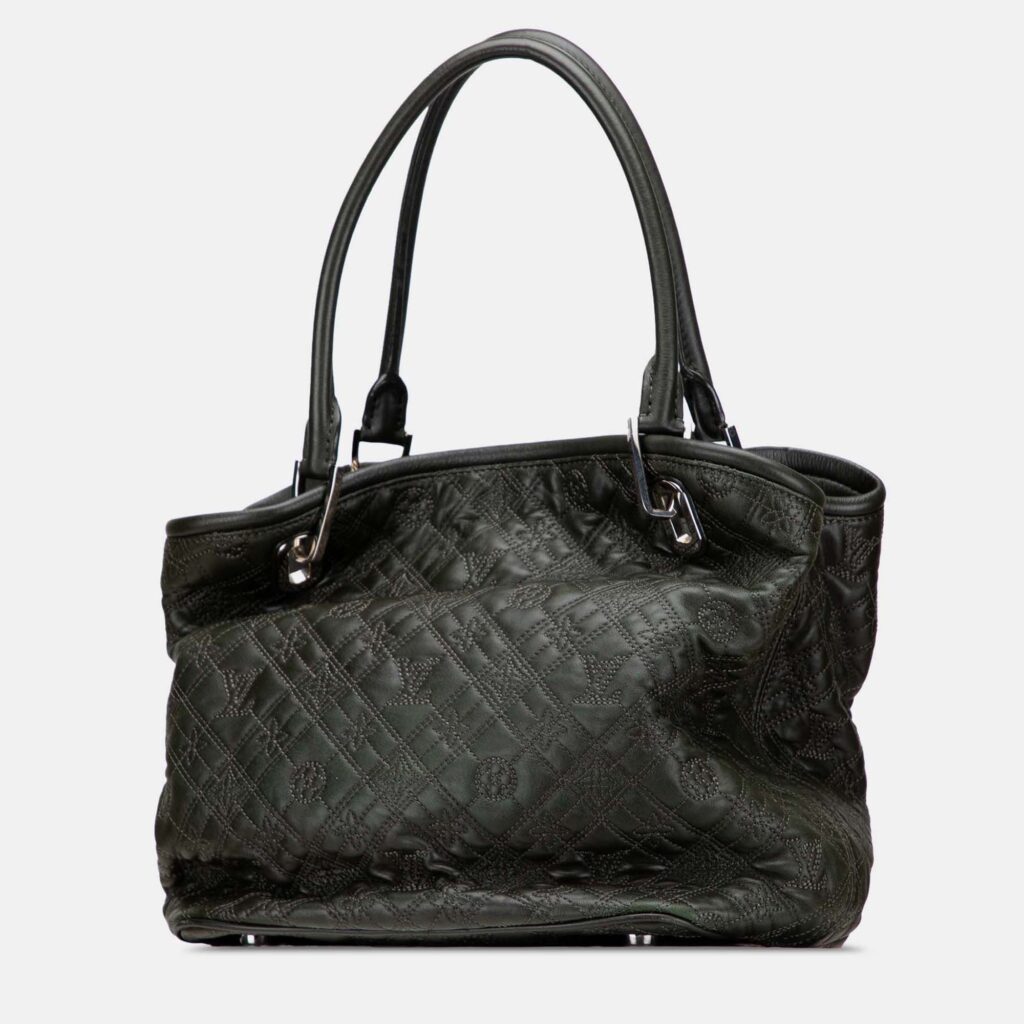 Louis Vuitton Green Monogram Lambskin Antheia Lilia PM Louis Vuitton Green Monogram Lambskin Antheia Lilia PM