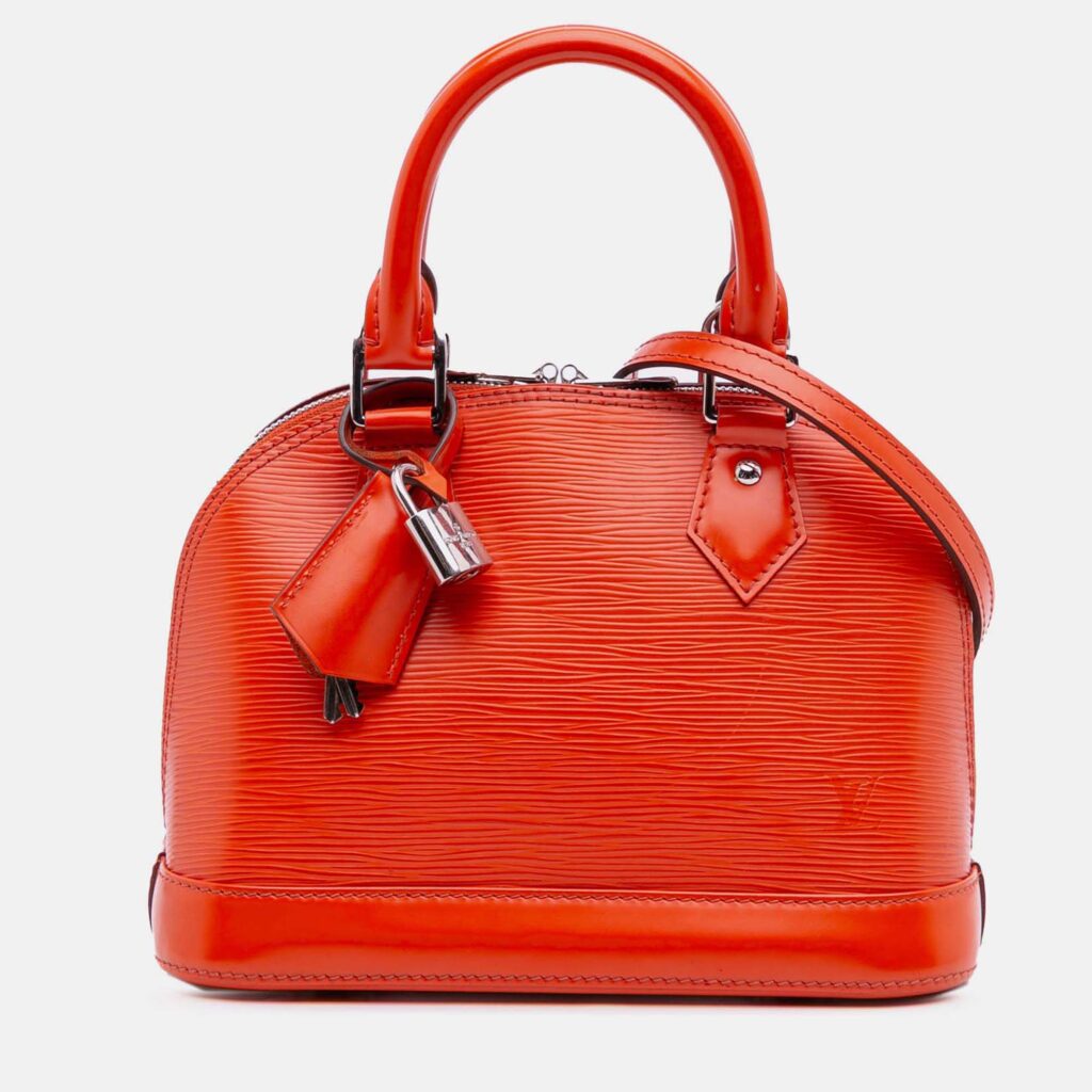 Louis Vuitton Orange Epi Alma BB Louis Vuitton Orange Epi Alma BB