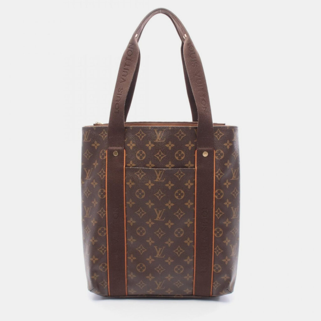 Louis Vuitton Cabas Beaubourg Shoulder Tote Handbag Monogram Louis Vuitton Cabas Beaubourg Shoulder Tote Handbag Monogram