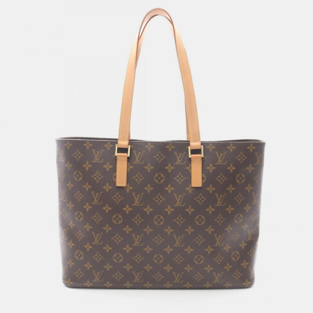 Louis Vuitton Luco Shoulder Tote Bag Monogram Canvas