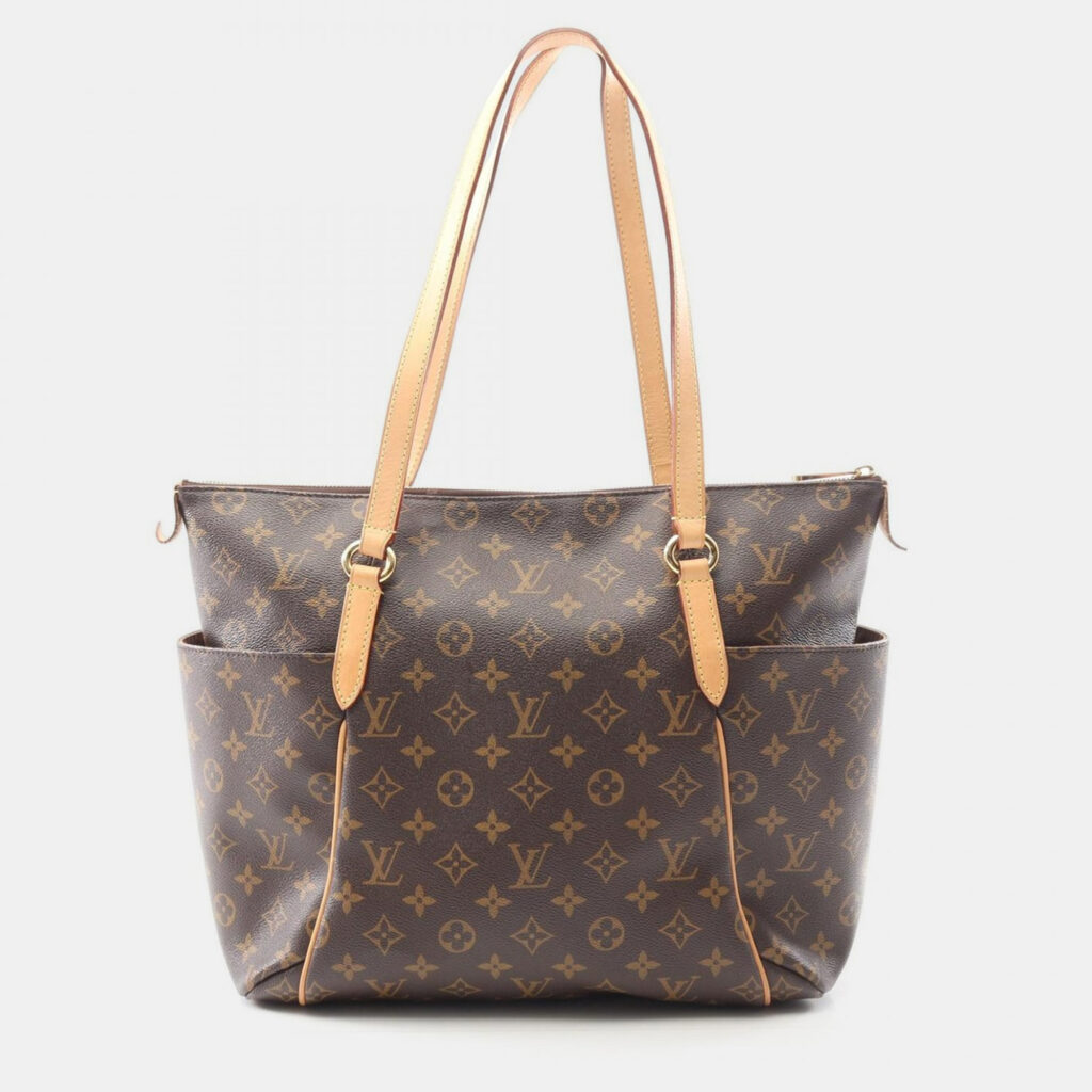 Louis Vuitton Totally Mm Shoulder Tote Bag Monogram Canvas Brown Louis Vuitton Totally Mm Shoulder Tote Bag Monogram Canvas Brown