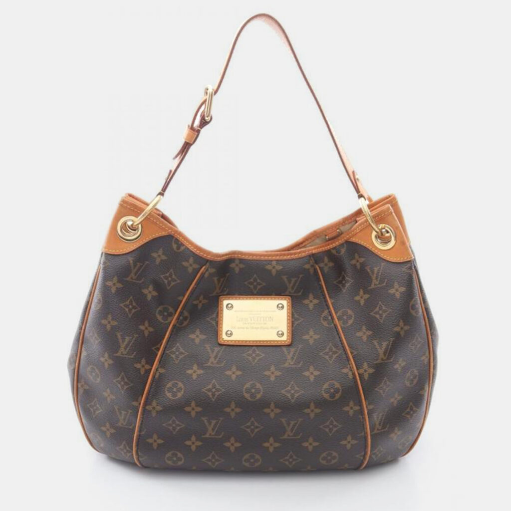 Louis Vuitton Galliera Pm Shoulder Bag Monogram Canvas Brown
