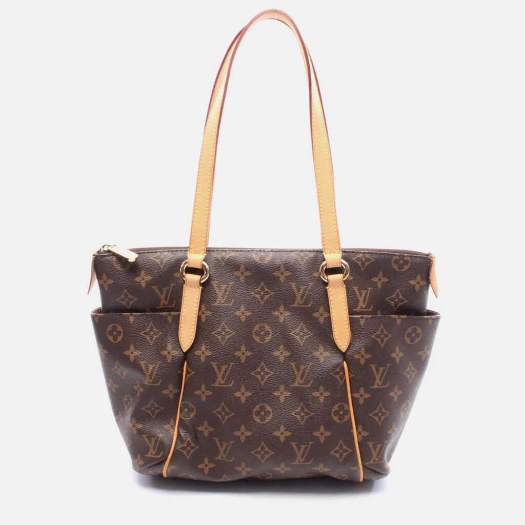 Louis Vuitton Totally Pm Shoulder Tote Bag Monogram Canvas Leather Louis Vuitton Totally Pm Shoulder Tote Bag Monogram Canvas Leather