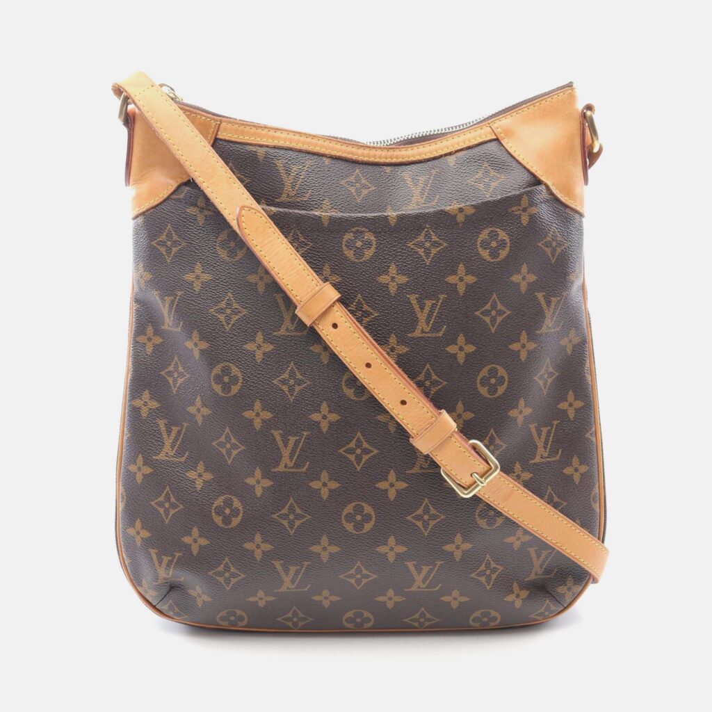 Louis Vuitton Odeon Mm Shoulder Bag Monogram Canvas Brown Louis Vuitton Odeon Mm Shoulder Bag Monogram Canvas Brown