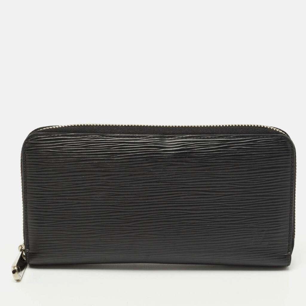 Louis Vuitton Black Epi Leather Zippy Wallet Louis Vuitton Black Epi Leather Zippy Wallet