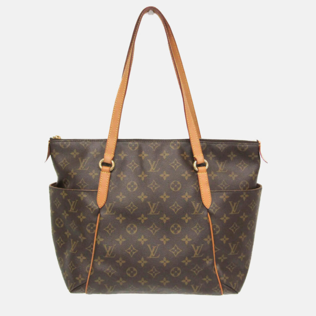 Louis Vuitton Totally MM Monogram Canvas Tote Bag Louis Vuitton Totally MM Monogram Canvas Tote Bag