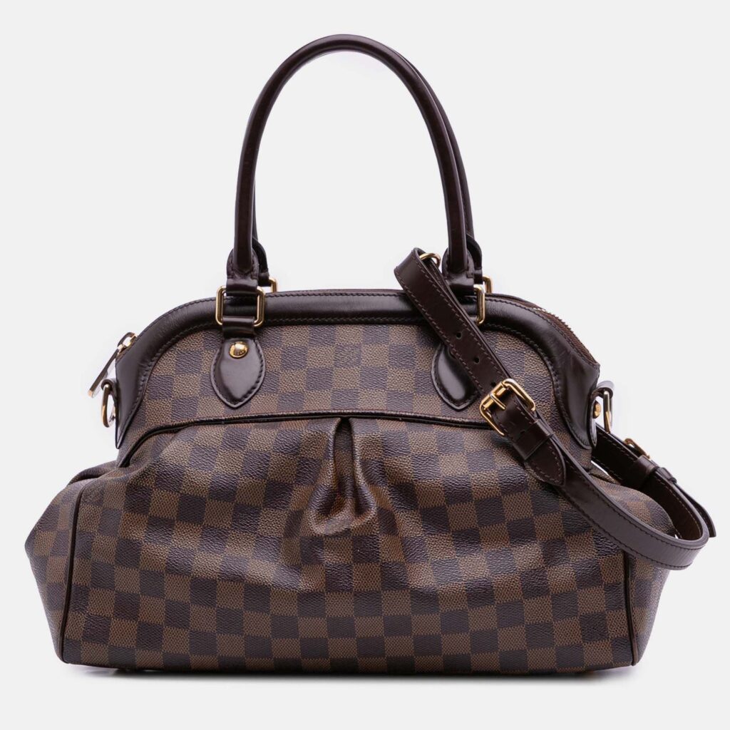 Louis Vuitton Brown Damier Ebene Trevi PM Louis Vuitton Brown Damier Ebene Trevi PM