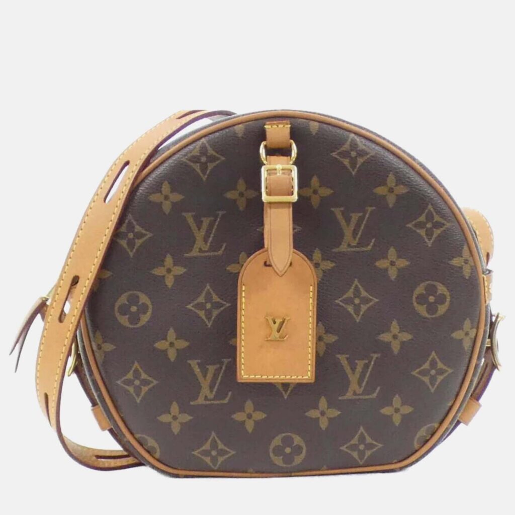 Louis Vuitton Boite Chapeau Souple MM Monogram Canvas Shoulder Bag Louis Vuitton Boite Chapeau Souple MM Monogram Canvas Shoulder Bag