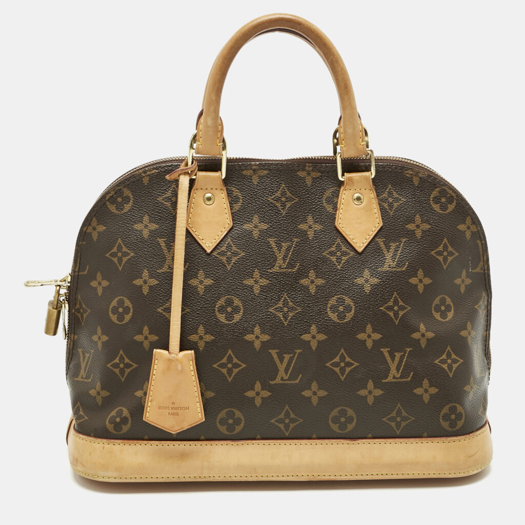 Louis Vuitton Monogram Canvas Alma PM Bag Louis Vuitton Monogram Canvas Alma PM Bag