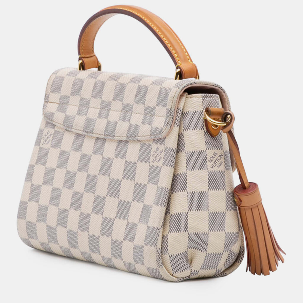 Louis Vuitton White Damier Azur Croisette Louis Vuitton White Damier Azur Croisette