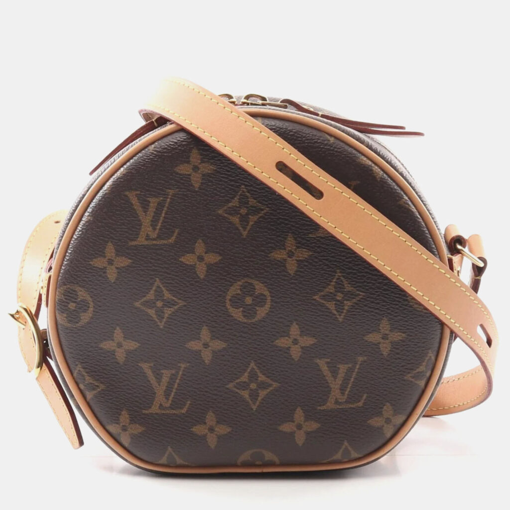 Louis Vuitton Boite Chapeau Souple PM Brown Monogram Coated Canvas Shoulder Bag Louis Vuitton Boite Chapeau Souple PM Brown Monogram Coated Canvas Shoulder Bag