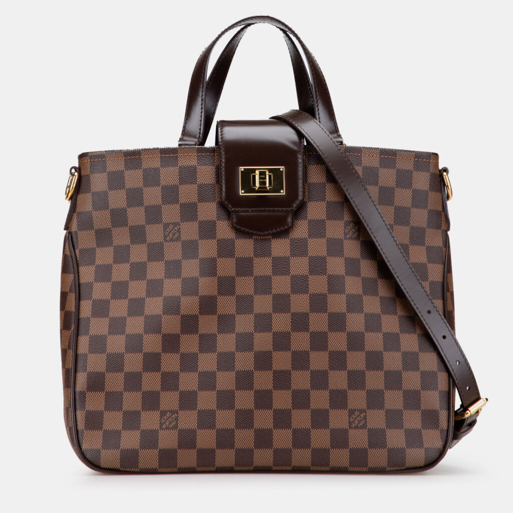 luxury-women-louis-vuitton-used-handbags-p1205614-001-1.jpg Louis Vuitton Brown Damier Ebene Cabas Rosebery