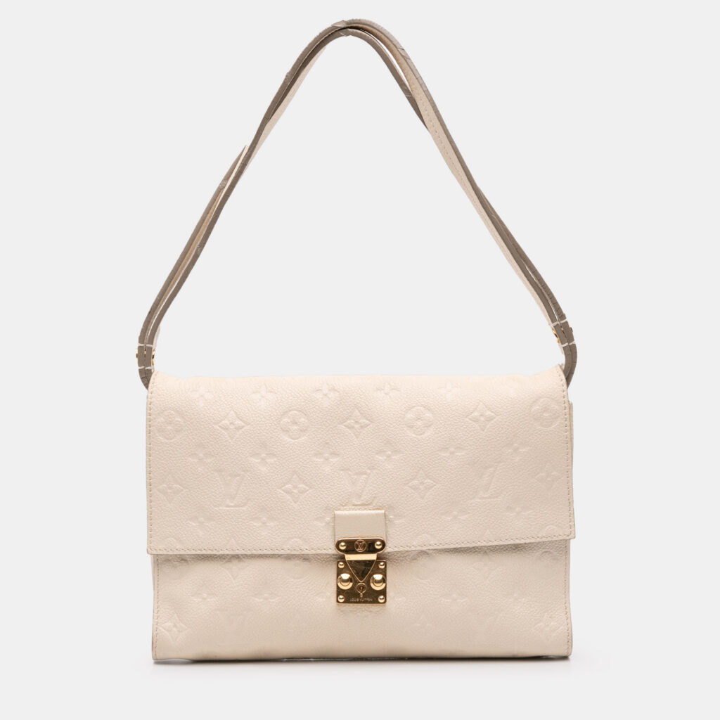 Louis Vuitton White Monogram Empreinte Fascinante Louis Vuitton White Monogram Empreinte Fascinante