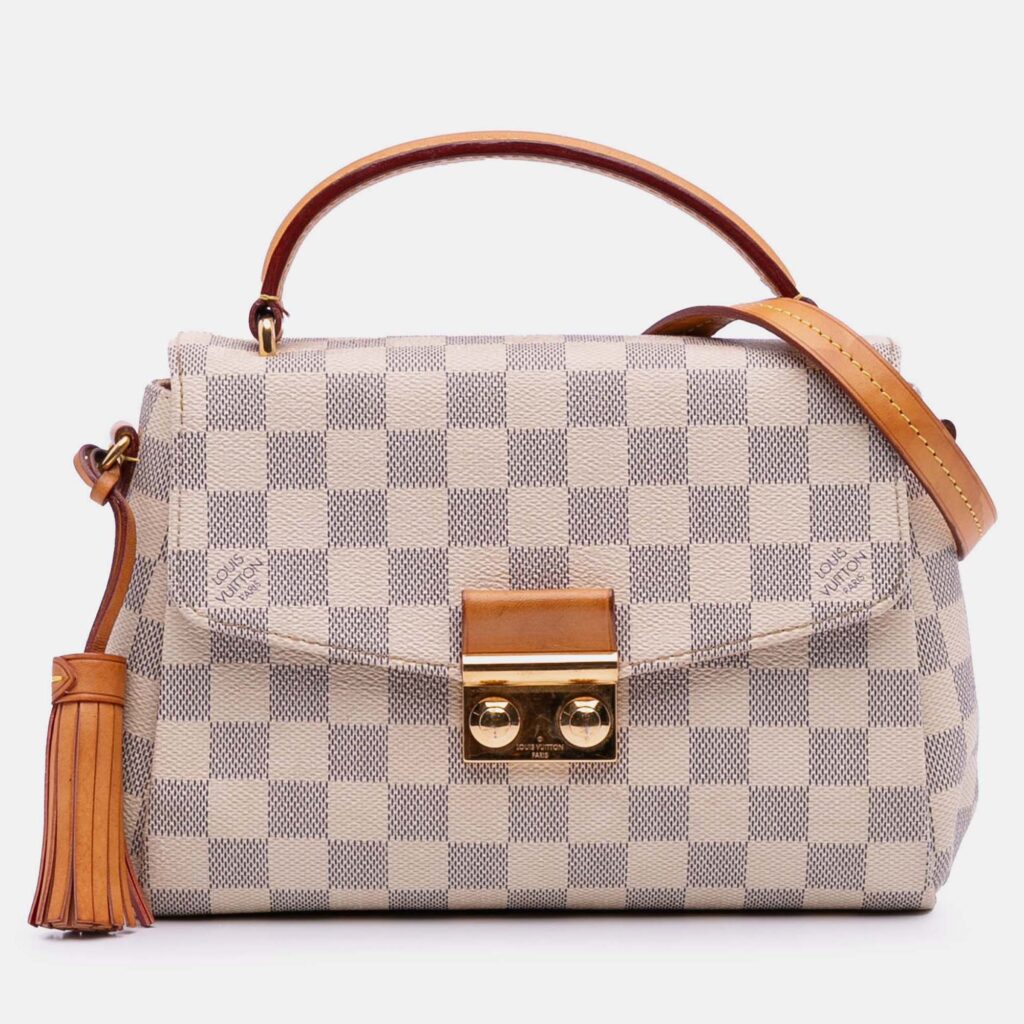 Louis Vuitton White Damier Azur Croisette Louis Vuitton White Damier Azur Croisette