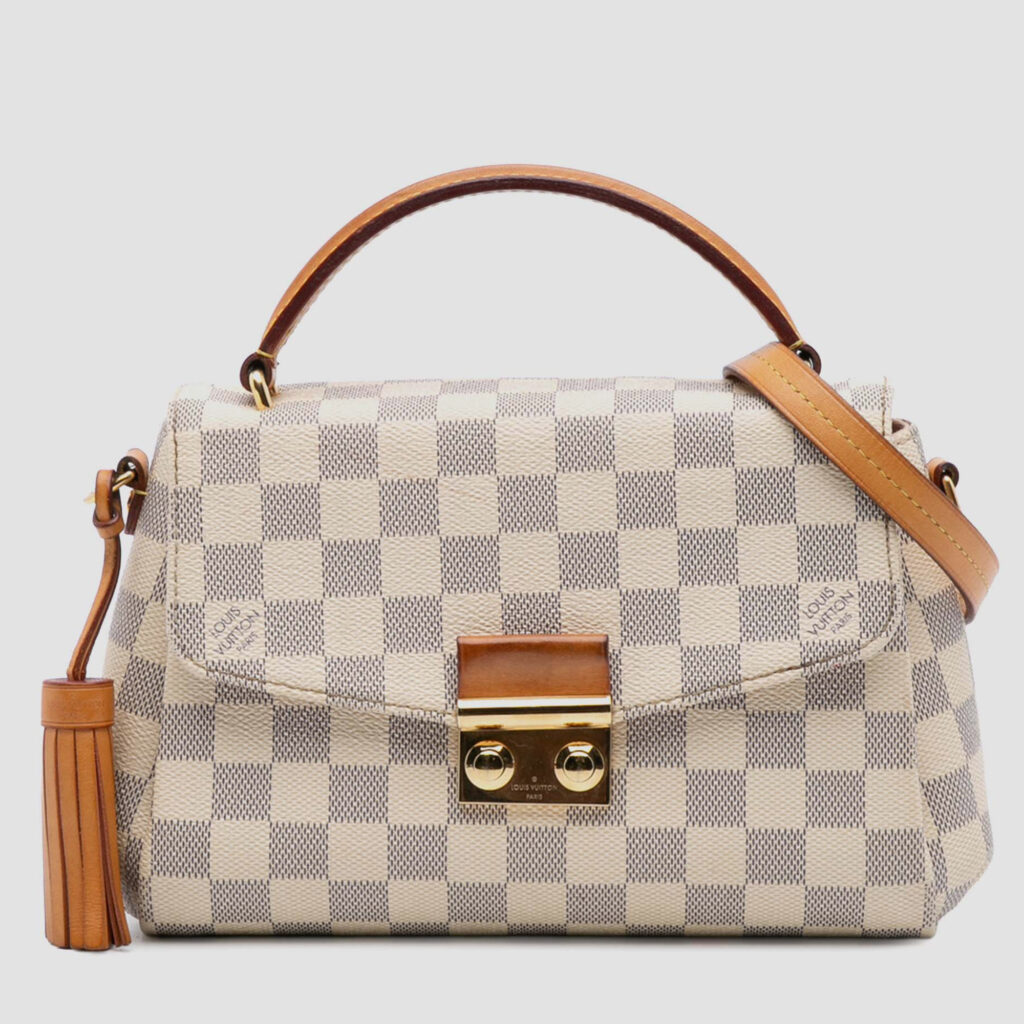 Louis Vuitton White Damier Azur Croisette Louis Vuitton White Damier Azur Croisette